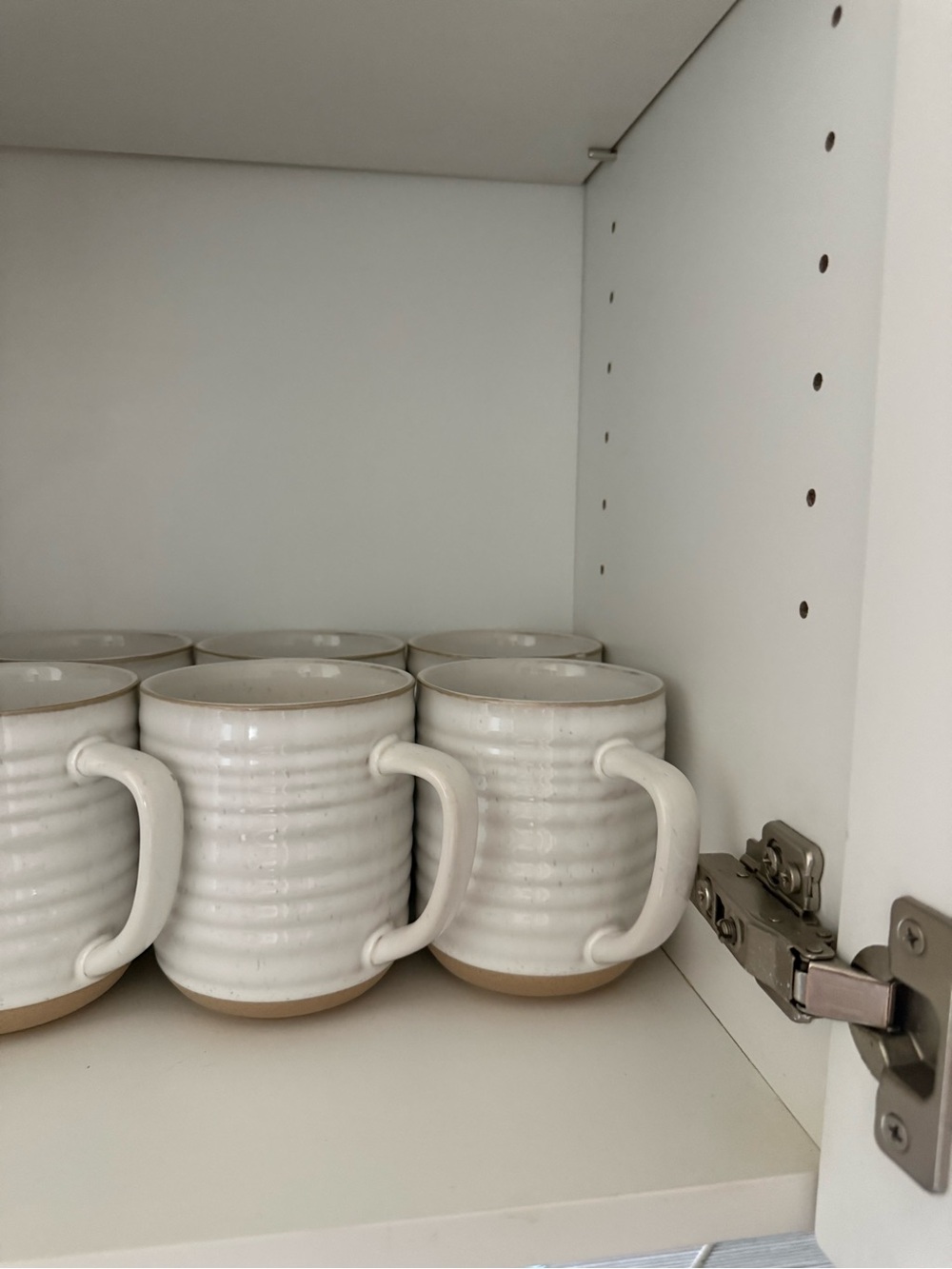 White Ceramic coffee mug set of 4